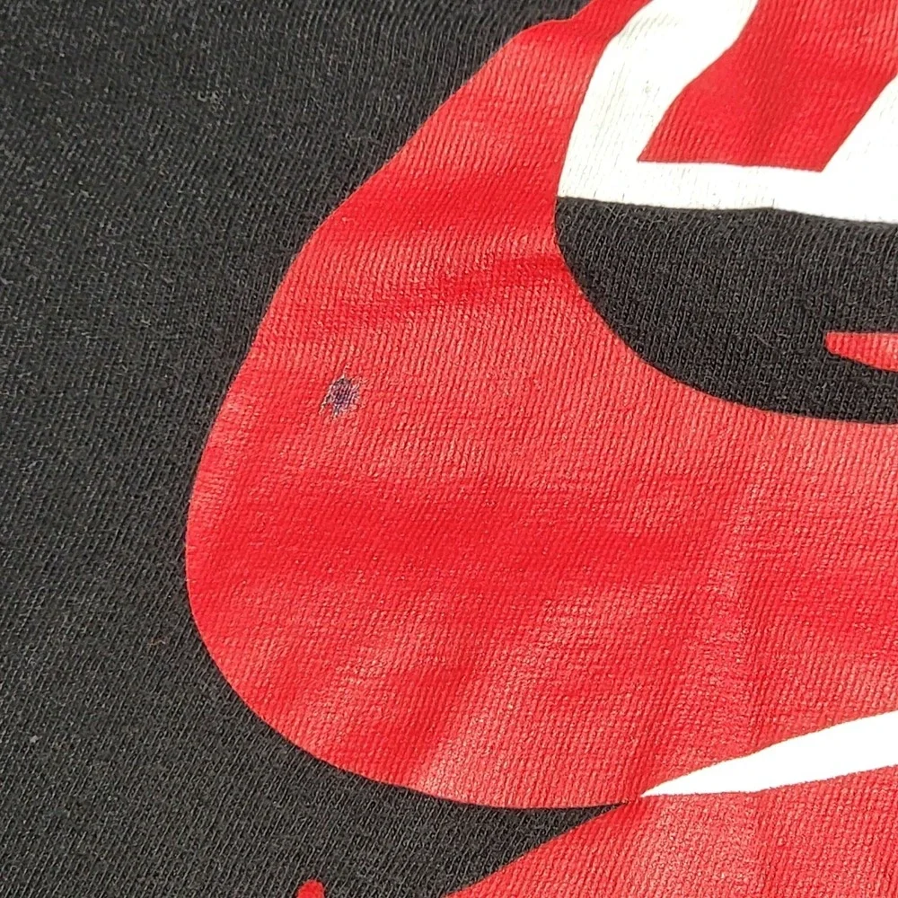 Nike Air Jordan Cotton T-Shirt For Men XL Vintage Black Logo